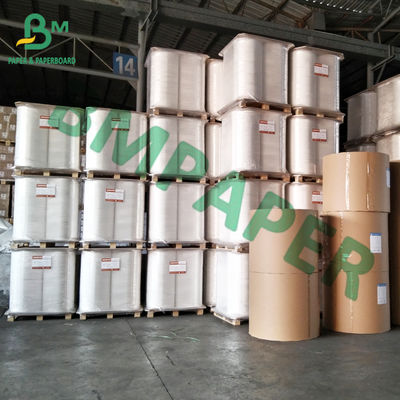 Gıda Beyaz Sarma Kağıdı Kağıt Torbalar için Kaplamamış Beyazlaştırılmış Kraft Kağıt