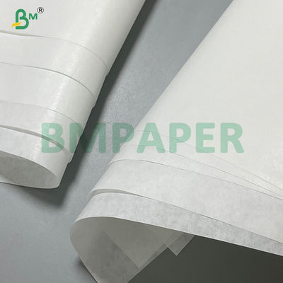 35GSM 40GSM White MG Kraft One Sided Glossy Shoe Wrapping Paper In Roll