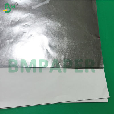 C1S Bira Etiketi Kağıdı Bir tarafta Beyaz, Diğer tarafta Gümüş 65-120gm