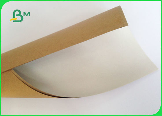 Ambalaj için 170gsm 450gsm FSC Sertifikası Geri Dönüşümlü Pulp Kahverengi Kraft Kağıt