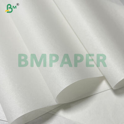 40g 45g Kit 3 Kit 5 Kit7 Yağ geçirmez Beyaz Gıda Güvenliği Paket Kağıdı