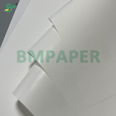 Yüksek Beyazlık Islak Güçlü Etiket Bira / Konserve Etiketleri İçin Metal Kağıt