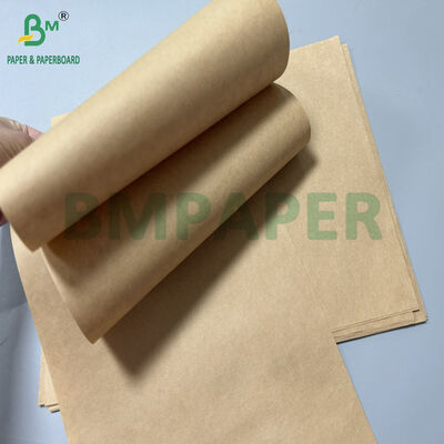 100gsm 120gsm Sürdürülebilir Gıda Güvenliği Kraft Kağıt Torbalar İçin 800mm 900mm