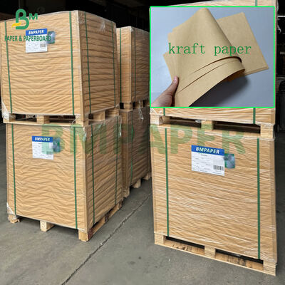 100gsm 120gsm Sürdürülebilir Gıda Güvenliği Kraft Kağıt Torbalar İçin 800mm 900mm