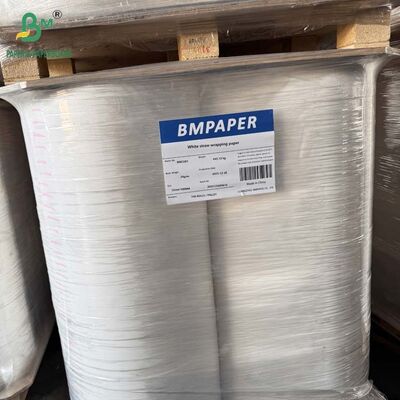 28mm x 6000m saman ambalaj kağıdı 26gm tek kullanımlık saman ambalajı için