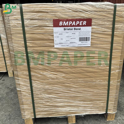 250 gram kaplamamış beyaz karton Bristol Bond Kağıt Yaprakları 24.5 x 36 inç Ağır Ağır Yumuşak Yüzey
