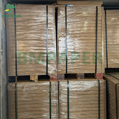 60gsm 70gsm Tek Taraflı Beyaz Makine Cilalı Kraft Kağıt Şeker Paketleme İçin 60cm 72cm