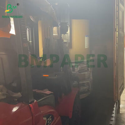 Çimento Paketleme Çuvalları İçin Genişlik 41 - 42 Kraft Kağıt Rulo 80g 85g