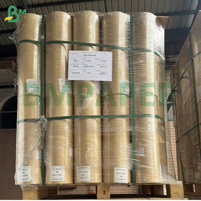 600mm Genişliğinde Ambalaj Kraft Kağıt Ruloları 50mm Çekirdek | 60gsm 80gsm | Özel Uzunluk Mevcuttur