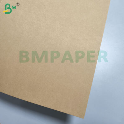 Ağartılmamış PE Kaplamalı Bardak Kase Stoku 250gsm Sızdırmaz Gıda Kraft Kağıdı