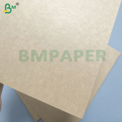 Ağartılmamış PE Kaplamalı Bardak Kase Stoku 250gsm Sızdırmaz Gıda Kraft Kağıdı