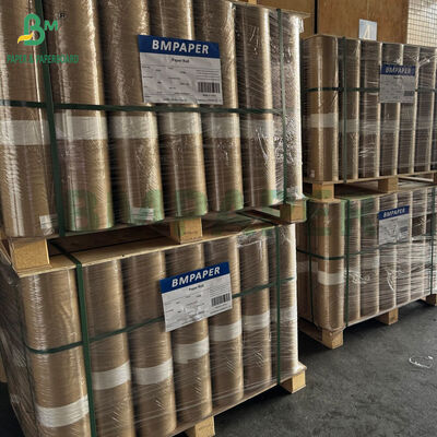 Güçlü Genişletilebilir 60gr Tek Yolu Parlak MG Çıkarılmış Kraft Kağıdı Beyaz