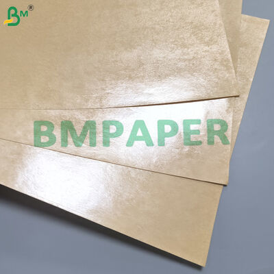 Dondurucu Wrap Doğal Kraft Dondurucu Kağıdı 60gsm Poli Kaplamalı Tek Taraflı