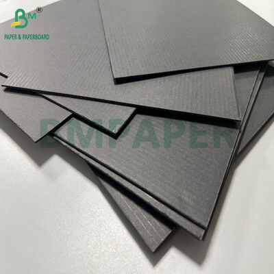 1.5mm 1.7mm Siyah Renkli F Flüt Dalgalanmış Karton Paket için 1000 x 1420mm