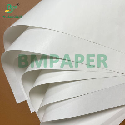 Food Grade 35g 40g 45g Machine Glazed Bleached Kraft Paper In Reels