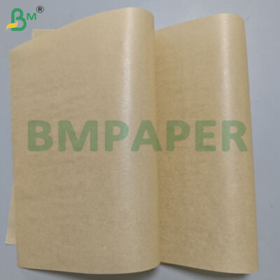 40gsm White Color Brown Color Baking Paper Rolls 600mm Width