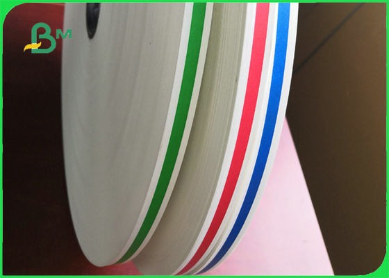 Parti İçin Biyolojik Olarak Çözünebilir Sarı İçme Pipeti Kağıdı, Renkli Çizgili