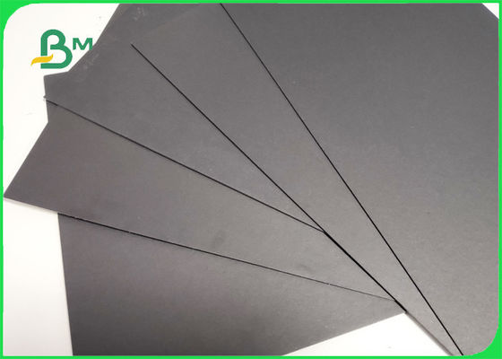 FSC SGS FDA Sertifikalı 350gsm 400gsm Notebook İçin Siyah Karton