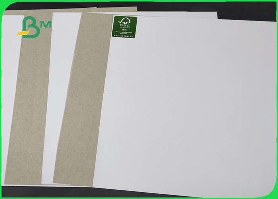 Büyük Sertlik Gri Geri Beyaz Yan Kil Kaplamalı Kağıt Ofset Rulolarda Baskı