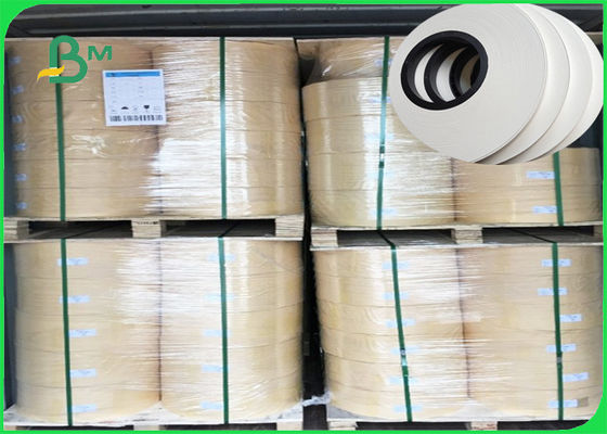 FDA Onaylı 60gsm 80gsm Baskılı Beyaz Hasır Kağıt, 15mm Genişlik ile Zararsız