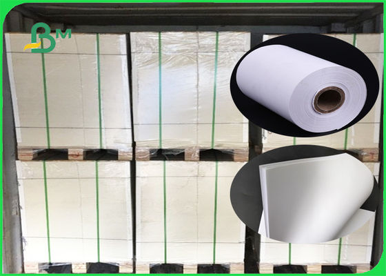 FSC 53GSM - 160GSM Saf Odun Hamuru Ofset Kağıt Büyük Beyazlık 70 * 100 CM