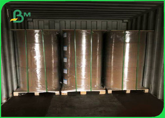 FSC Akredite 30-50GSM MG MF Beyaz Craft Kağıt Tek Taraflı Kaplamalı Ve Parlak