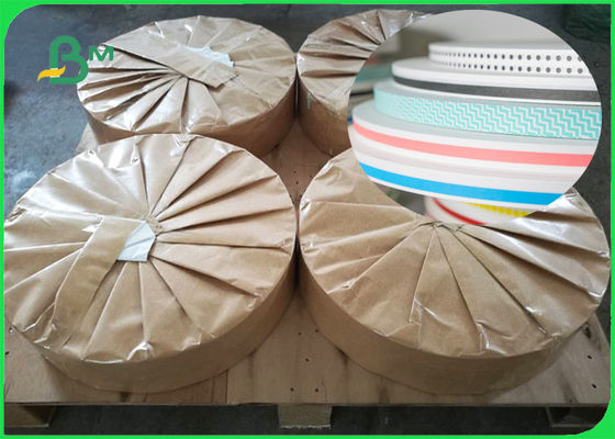 FSC Zararsız ve Zararsız ile% 100 Food Grade Pembe Straw Kağıt Ruloları 60GSM