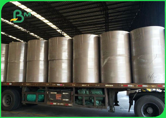 400 450gsm FSC Sertifikası Beyaz Manila Kurulu Gri Ambalaj Elbiseleri İçin Geri