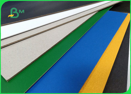 2.0mm FSC geri dönüşüm hamuru parlak Vernik hediye kutusu için Renkli karton