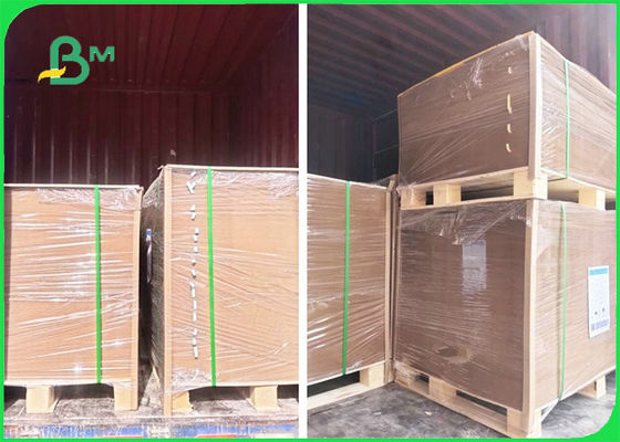 125gsm - Kağıt Torbalar için 400gsm FSC Sertifikalı Virgin Kahverengi Kraft Liner Kağıdı