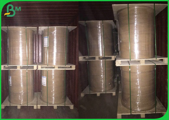 Üretici 300gsm Kahverengi Kraft Kağıt PE Kaplı Öğle Yemeği Kutusu İçin Kaplı