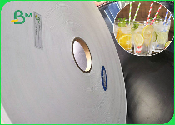 Kahve Pipetleri İçin Özel Baskılı Renkli İçme Pipeti Kağıdı