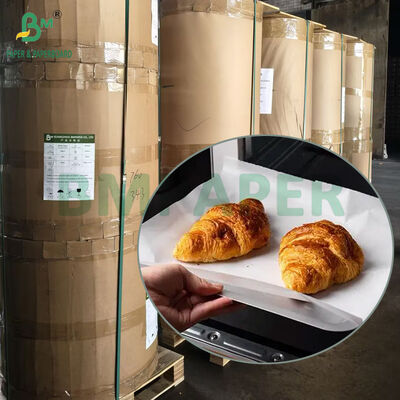 Fırınlar için yüksek sıcaklığa dayanıklı 40G silikon kaplı fırın kağıdı