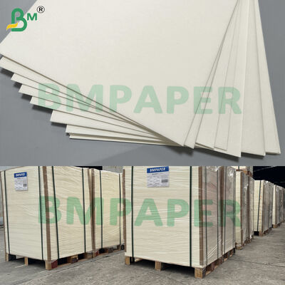 Off White Pulpboard Coaster Board 0.8mm Absorbent Karton Mat Board