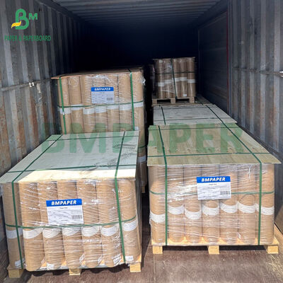 Güçlü Genişletilebilir 60gr Tek Yolu Parlak MG Çıkarılmış Kraft Kağıdı Beyaz