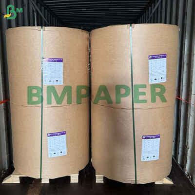 30g 60g MG Makine Glazeli Ağartılmış Kraft Kağıt Un Paketleme İçin 72cm 120cm