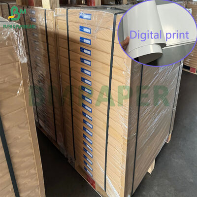 120gsm 150gsm 12 x 18 in Dijital Parlak Kuşe Kağıt Etiket Baskısı İçin