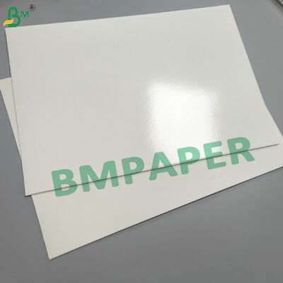 1 mm C1S Beyaz Kart PE Arka tarafında kaplanmış kalın su geçirmez